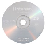 Intenso DVD-RW 4,7GB, 4x Speed, Rewritable   DVD Slim Case 10